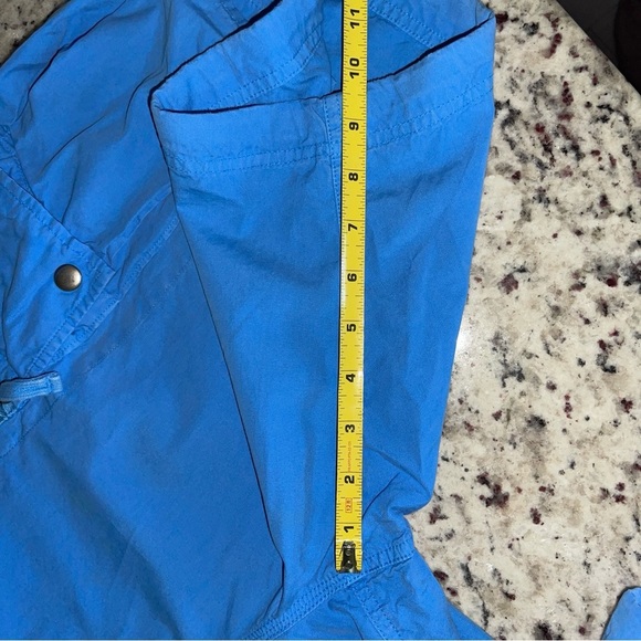 Polo Ralph Lauren Size Large 35” 100% Cotton Blue Cargo Shorts 9.5” Inseam Baggy - Picture 10 of 10